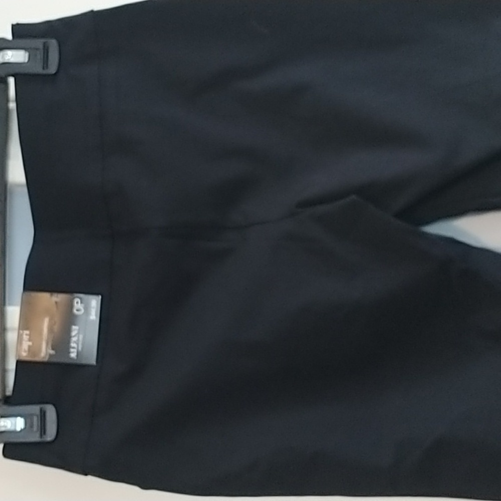 Alfani Ebony Black Capri Stretch Pants sz 0P - Picture 5 of 10